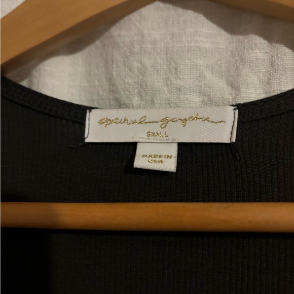 Spiritual Gangster Womens Slim Sleeve Ribbed Cardigan Duster Small - Picture 4 of 9